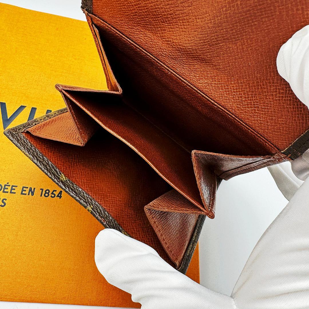 ルイヴィトン モノグラム ポルトモネビエ・カルトクレディ 二つ折り財布