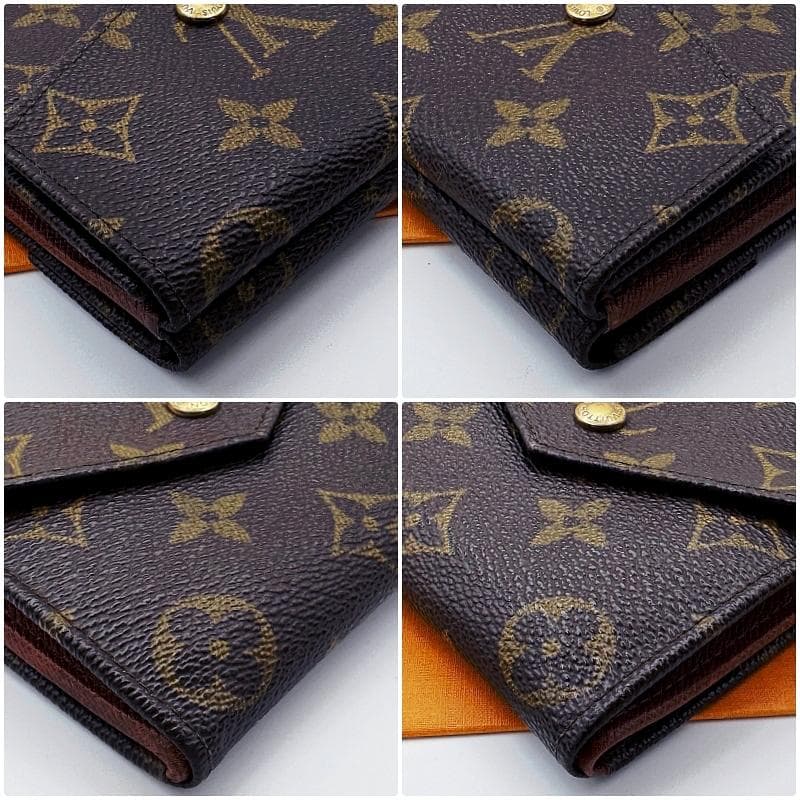 ルイヴィトン モノグラム ポルトモネビエ・カルトクレディ 二つ折り財布