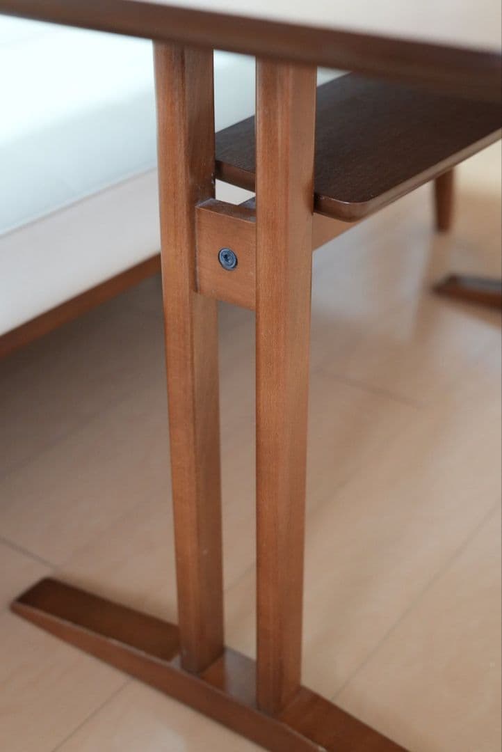 カリモク60+カフェテーブル　ウォールナット