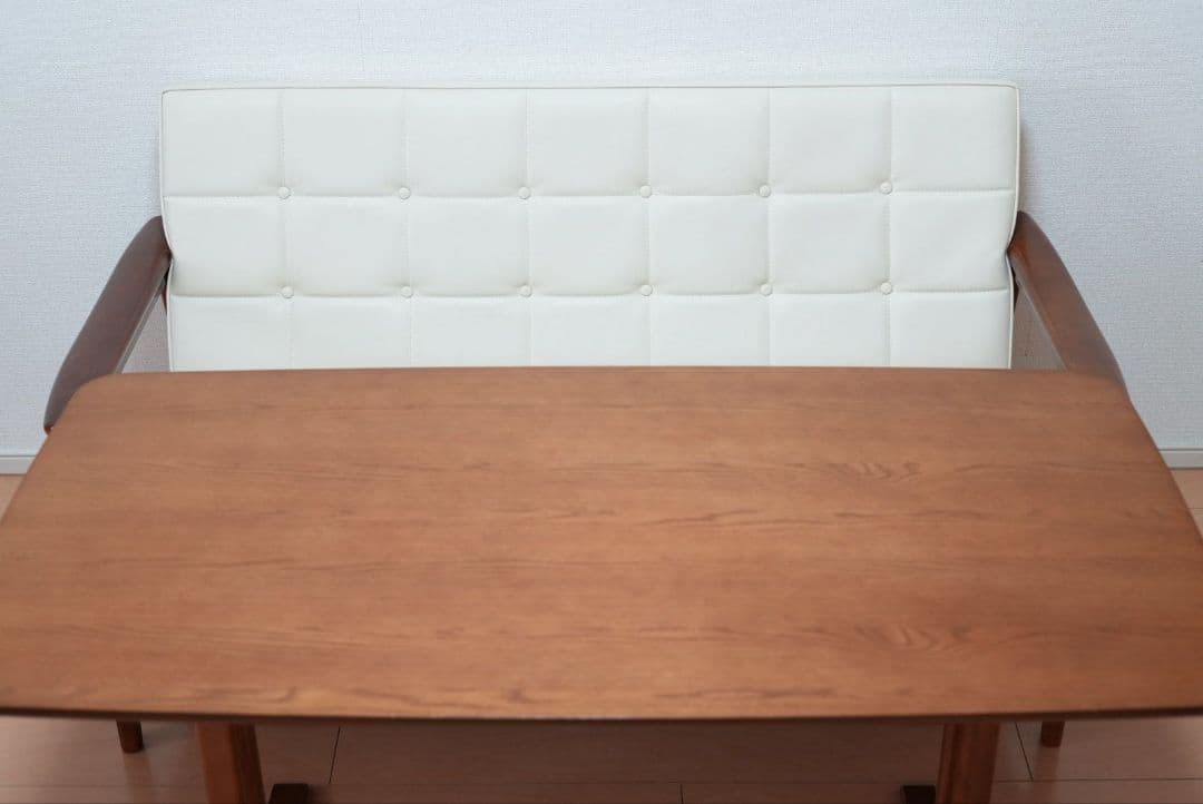 カリモク60+カフェテーブル　ウォールナット