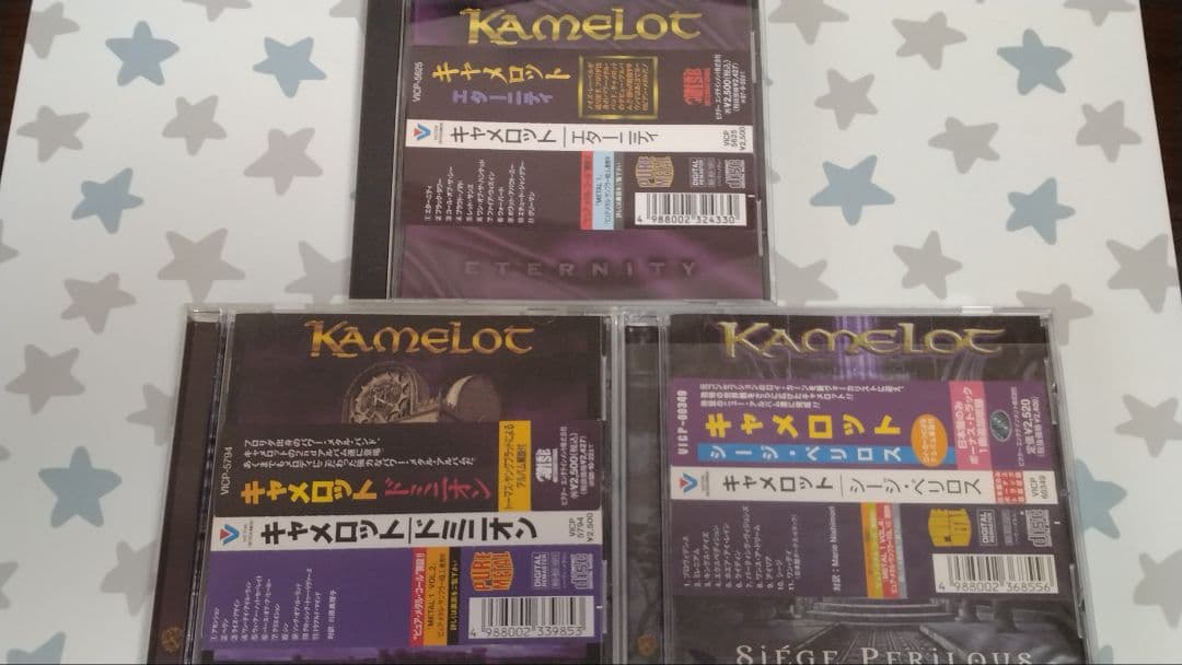 Kamelot 初期 ３枚セット