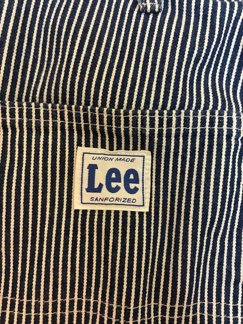 Lee ストライプ ワイドパンツ