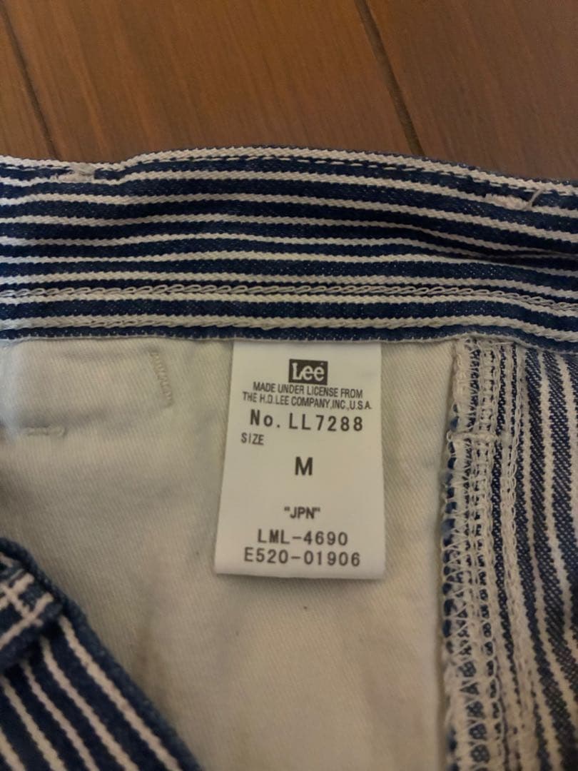 Lee ストライプ ワイドパンツ