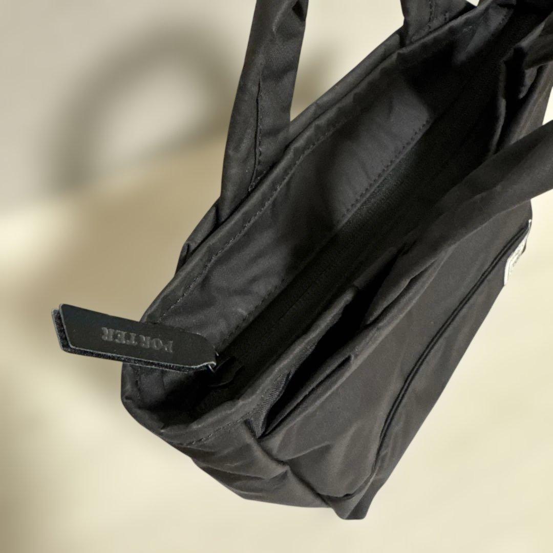 PORTER ブラック トートバッグ ポーターガール　ムーストート　XS