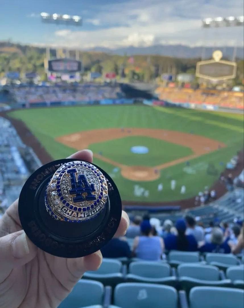 ムーキーベッツ選手 ワールドチャンピオンリング2024 来場者限定配布品