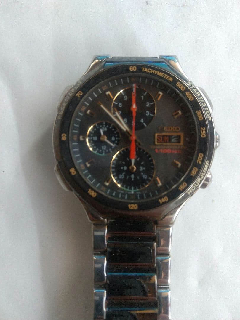 [ジャンク品]セイコー スピードマスター 7T59-7A00 　中古品