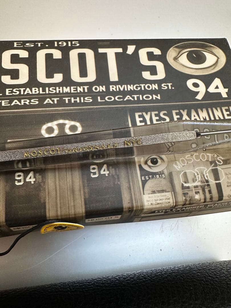 MOSCOT サングラス レムトッシュ　クリアフレーム 川口春奈