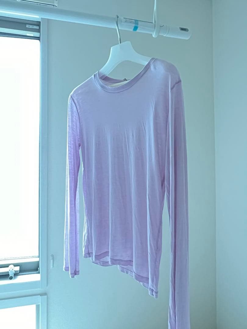 Baserange 長袖Tシャツ ピンク S 《期間限定価格》