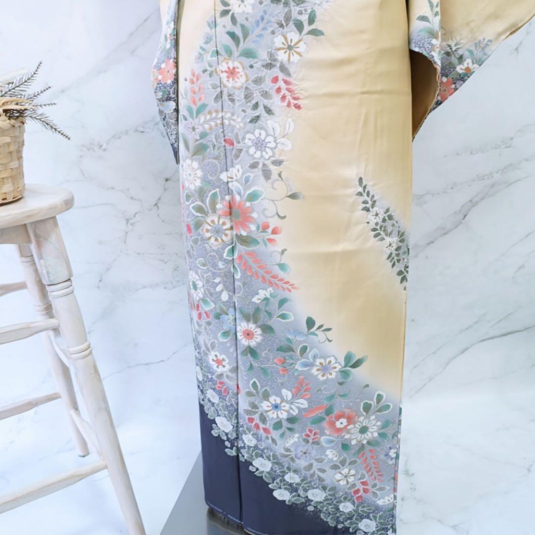 訪問着 フルセットa510B 卒業式　入学式　お宮参り　七五三　結婚式　ベージュ