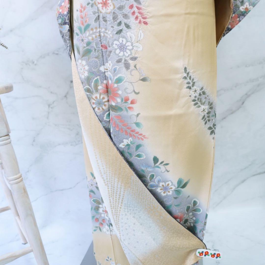 訪問着 フルセットa510B 卒業式　入学式　お宮参り　七五三　結婚式　ベージュ