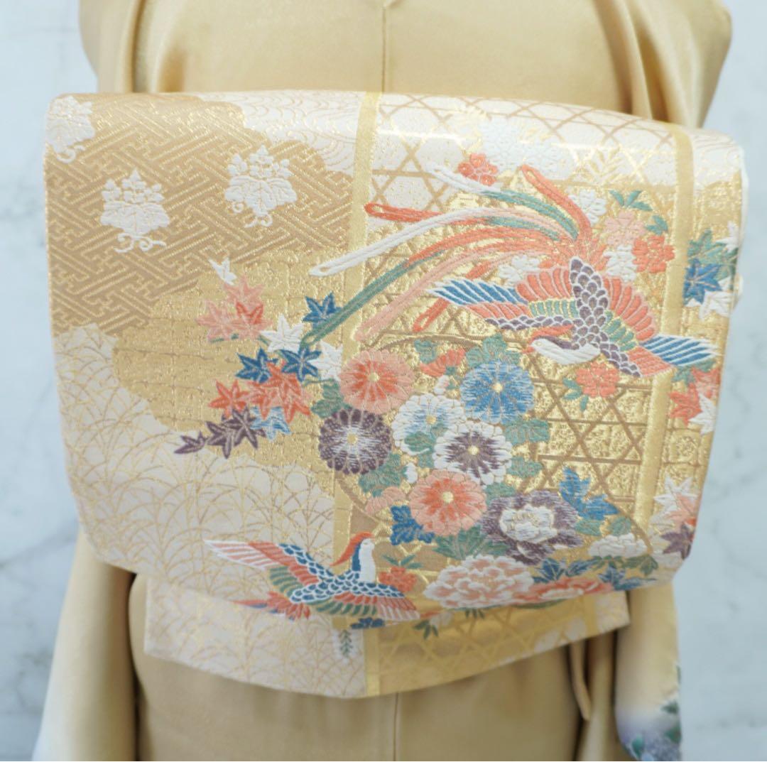 訪問着 フルセットa510B 卒業式　入学式　お宮参り　七五三　結婚式　ベージュ