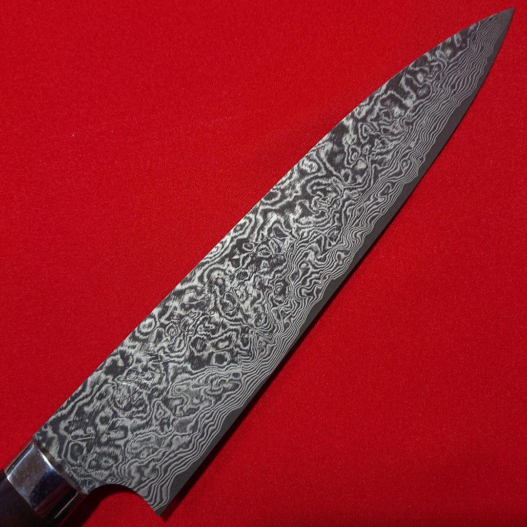 本物ダマスカス包丁 雷神 越前数馬