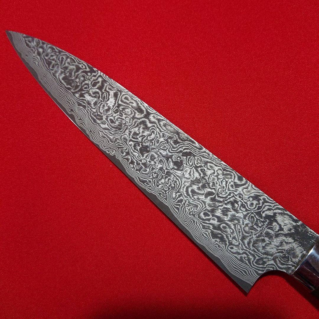 本物ダマスカス包丁 雷神 越前数馬