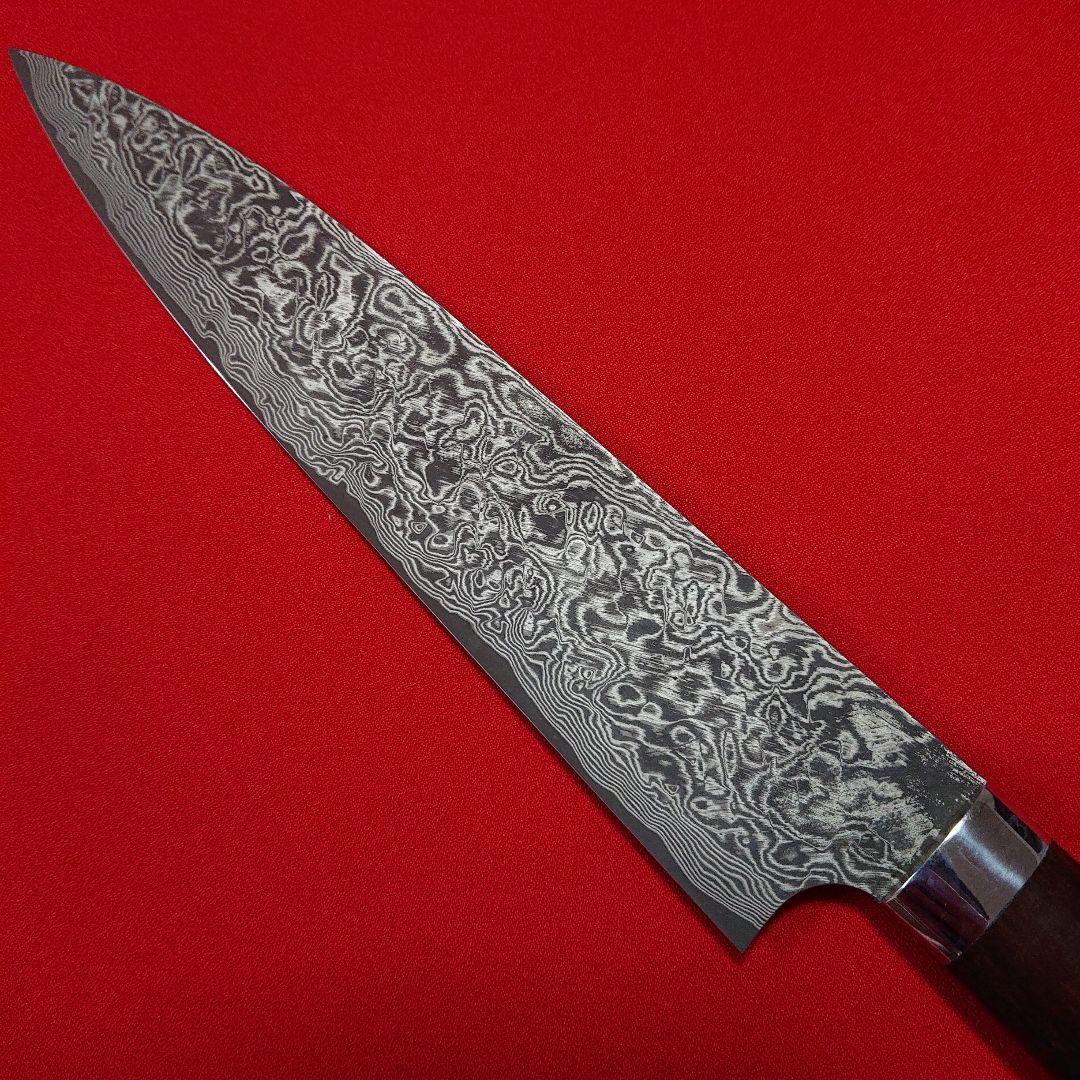 本物ダマスカス包丁 雷神 越前数馬