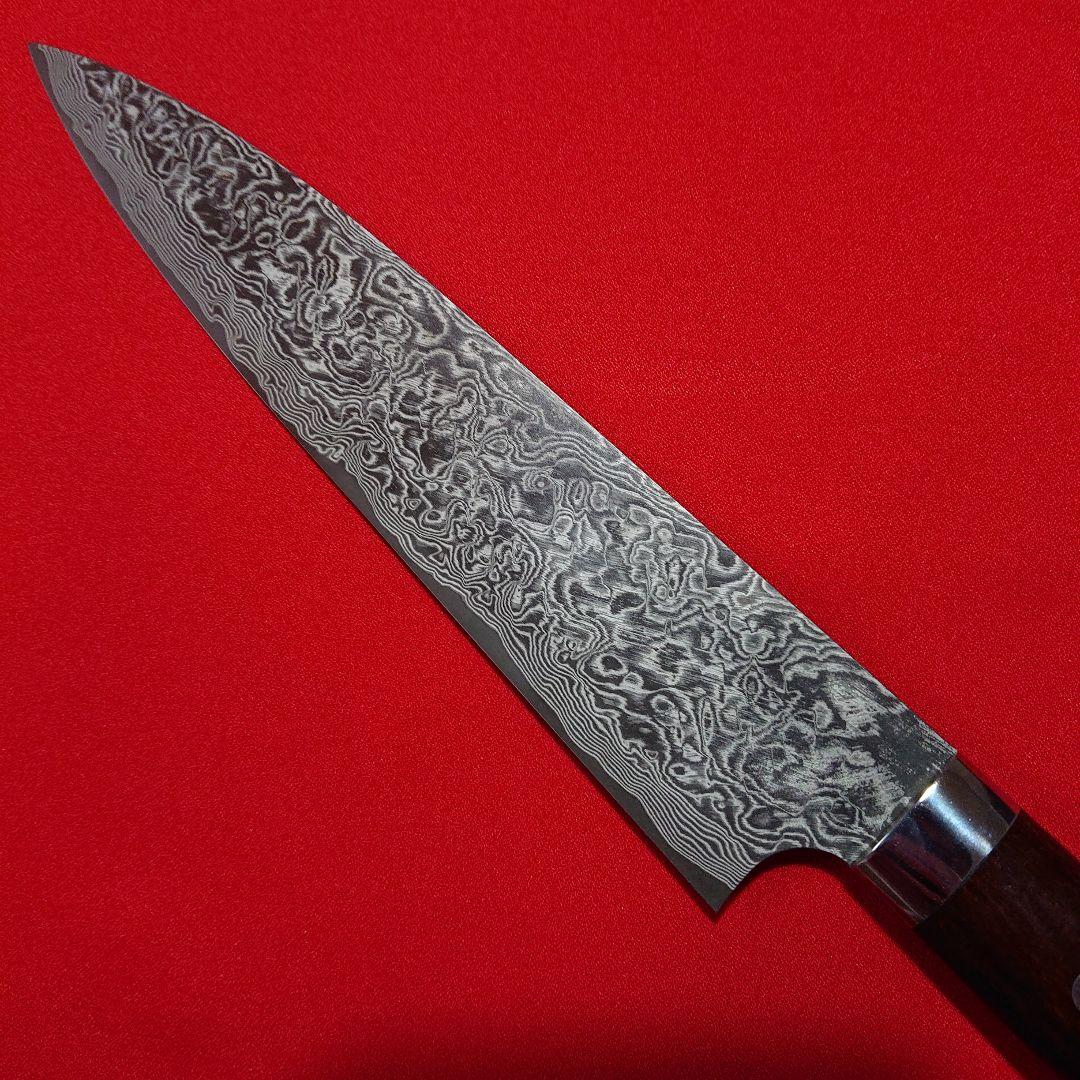 本物ダマスカス包丁 雷神 越前数馬