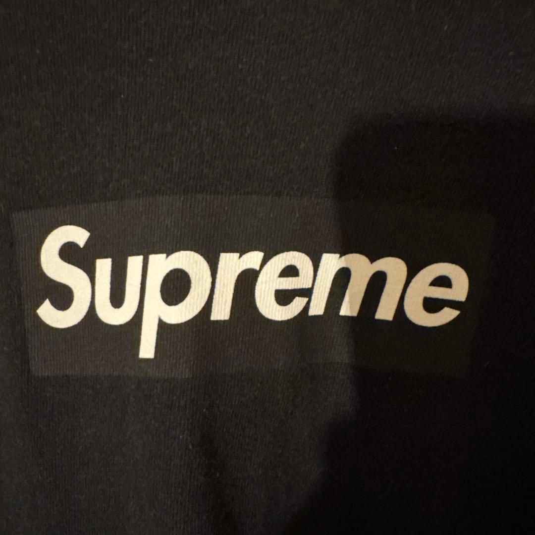 トップス Supreme Box Logo L/S Tee BLACK L