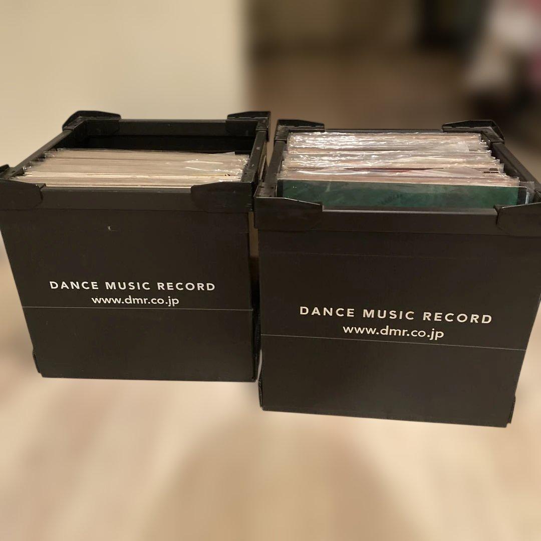 DANCE MUSIC RECORD レコードコンテナ　 2個セット　dmr