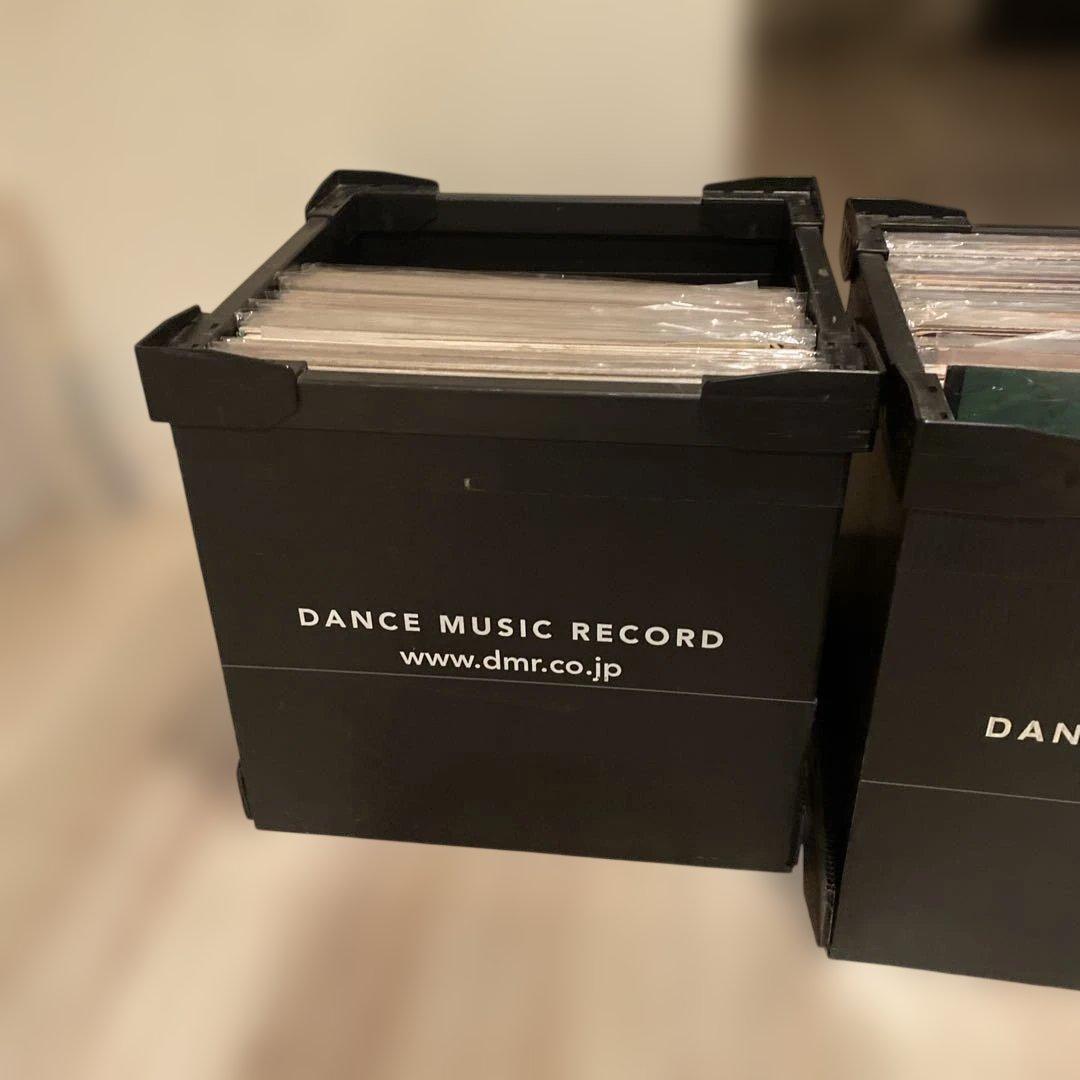 DANCE MUSIC RECORD レコードコンテナ　 2個セット　dmr