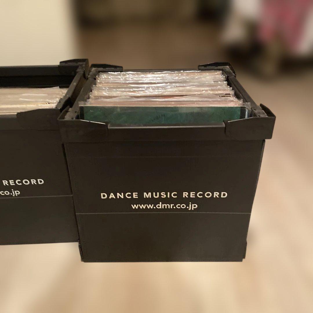 DANCE MUSIC RECORD レコードコンテナ　 2個セット　dmr