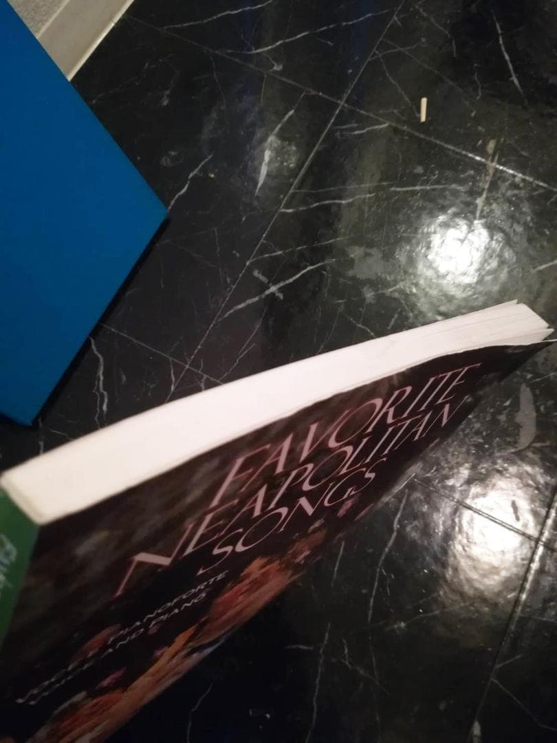 楽譜 ナポリ 40曲 NEAPOLITAN SONGSイタリア語