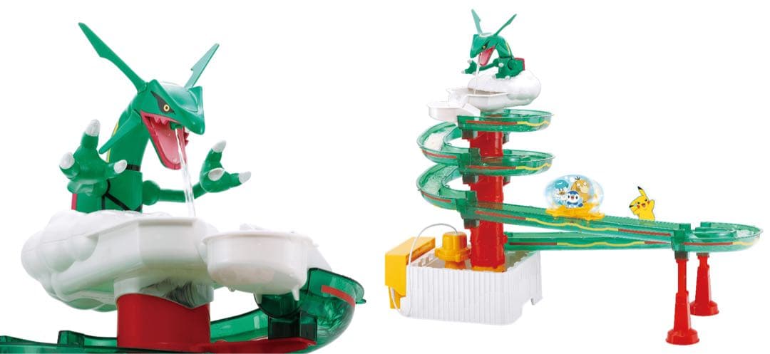 ポケモン　そうめんスライダー(レックウザ　ながしそうめん)