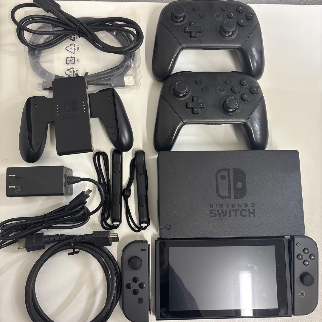 よ*ん様 Nintendo Switch 本体 ＋ Proコントローラー 2個セ