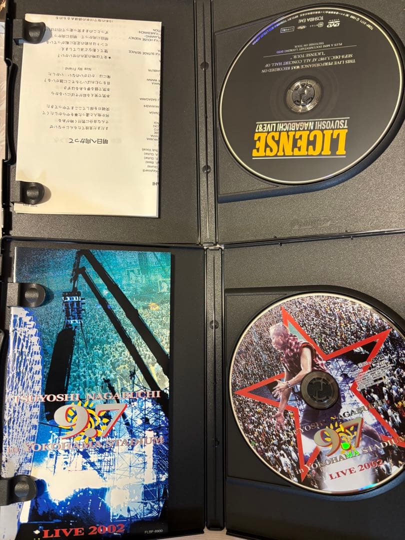 即購入OK‪⌯˃̶ᗜ˂̶⌯ಣ様　長渕剛　DVD5枚セット