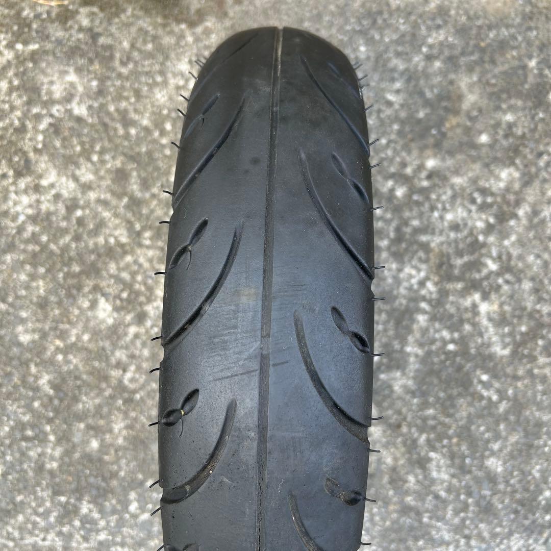 AF35 ライブディオ ZX Fフォーク ブレーキ ステム 金ホイール セット