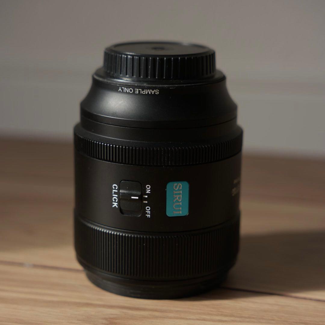 SIRUI Aurora 85mm F1.4 フィルター2点セット Eマウント
