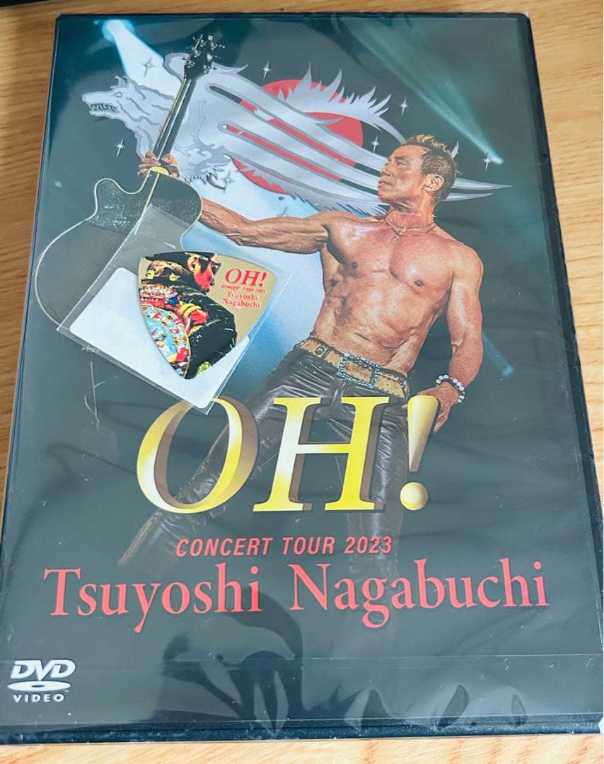 【ピック付き】新品 長渕剛「Concert Tour 2023 OH!」DVD