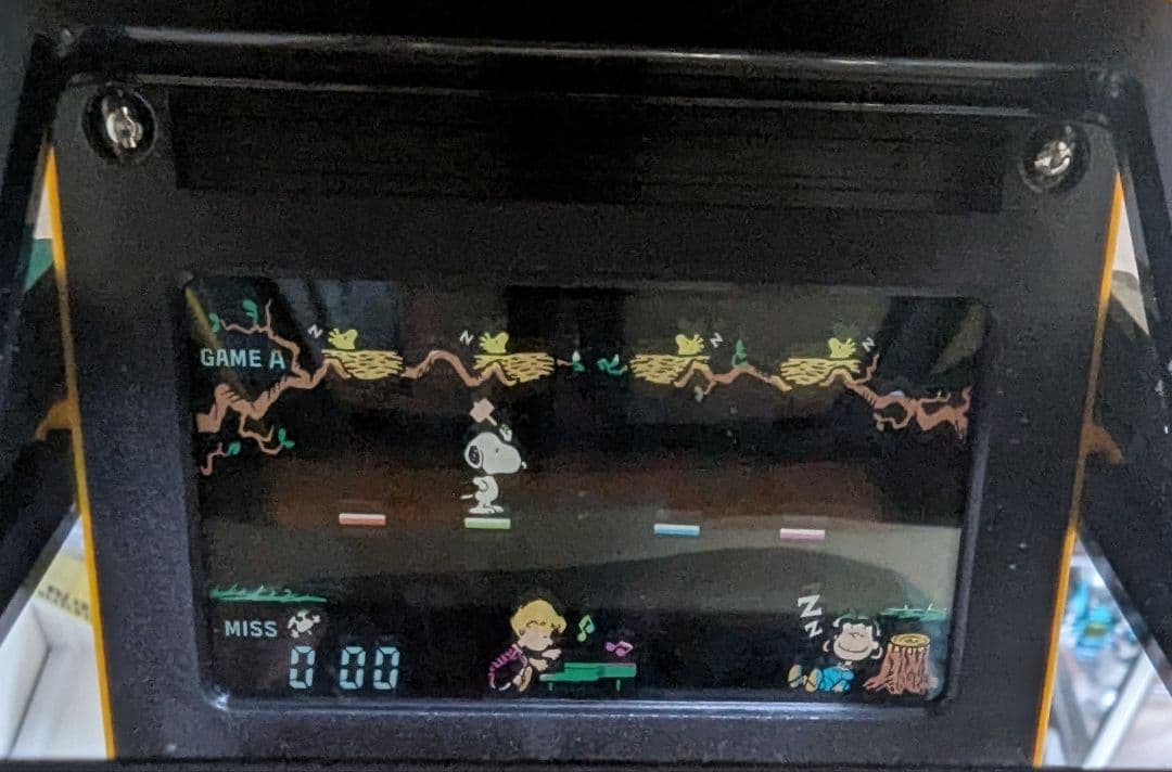 希少 任天堂 パノラマスクリーン ゲームウォッチ スヌーピー 美品