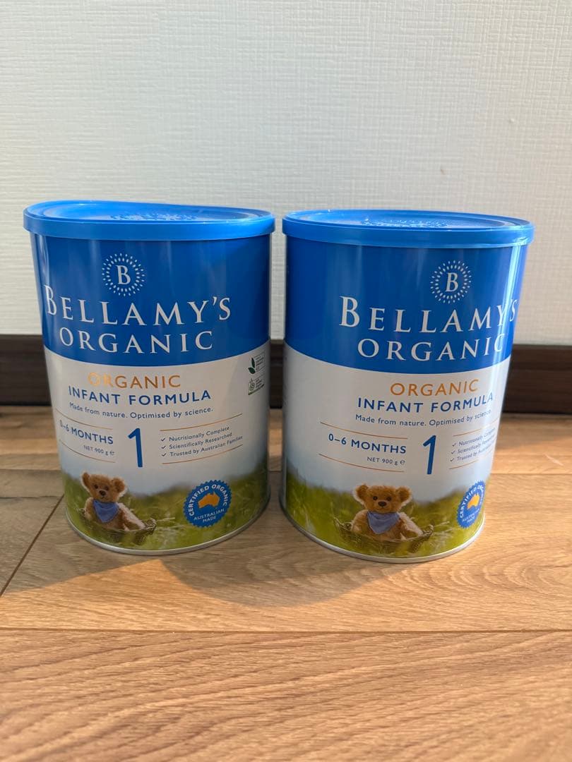 Bellamy's Organic Infant Formula 2缶セット