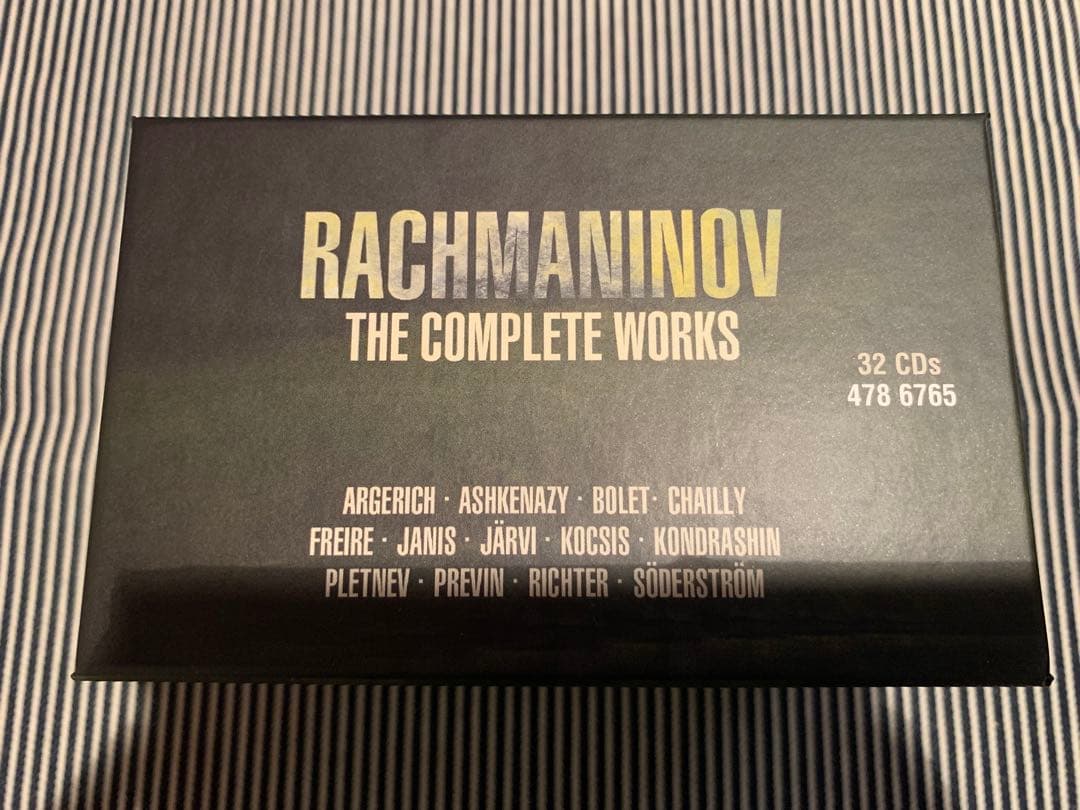 ラフマニノフ：作品全集　アシュケナージ、リヒテル、アルゲリッチ、他（３２ＣＤ）
