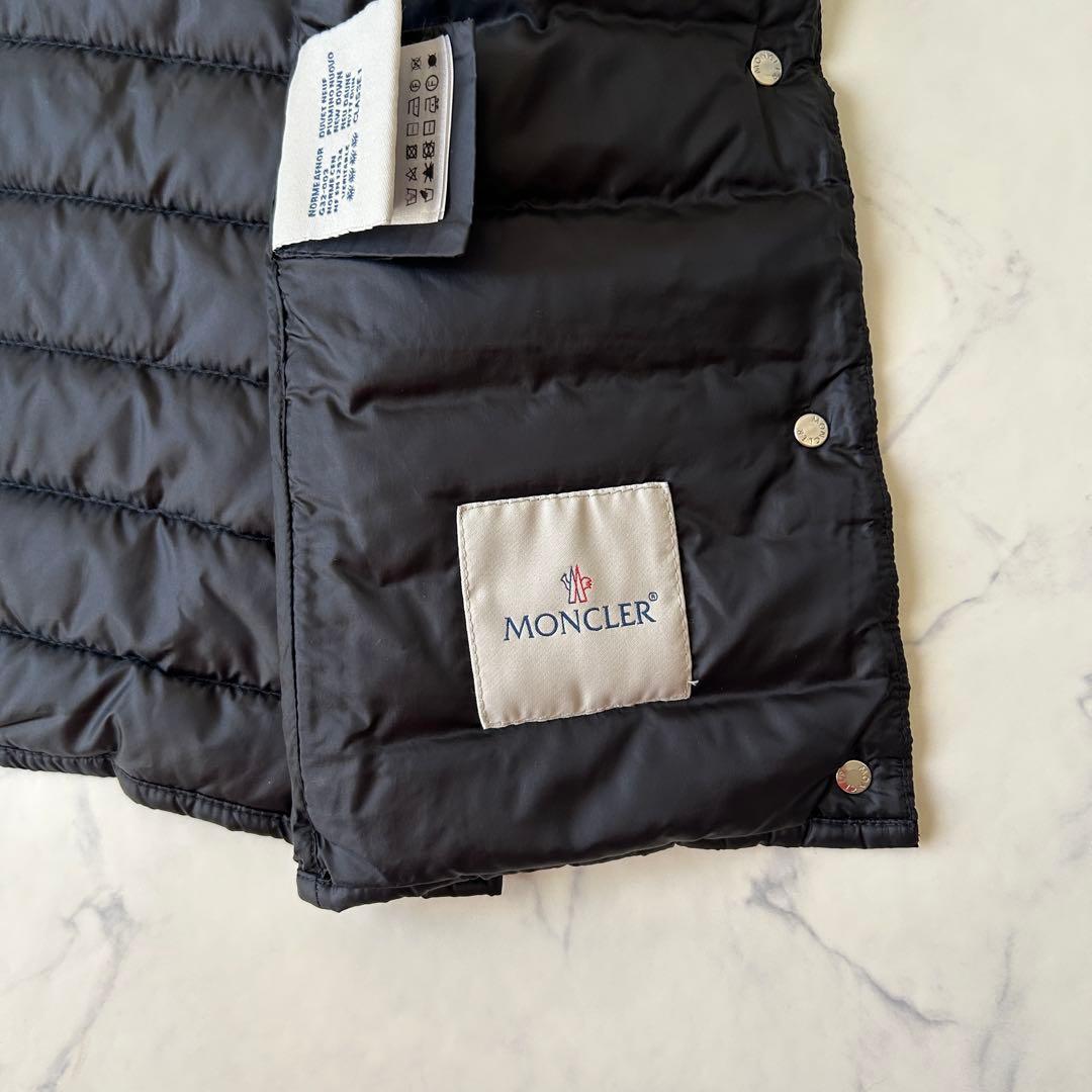 未使用級 モンクレール LIANE ダウンベスト ワッペン ブラック 1