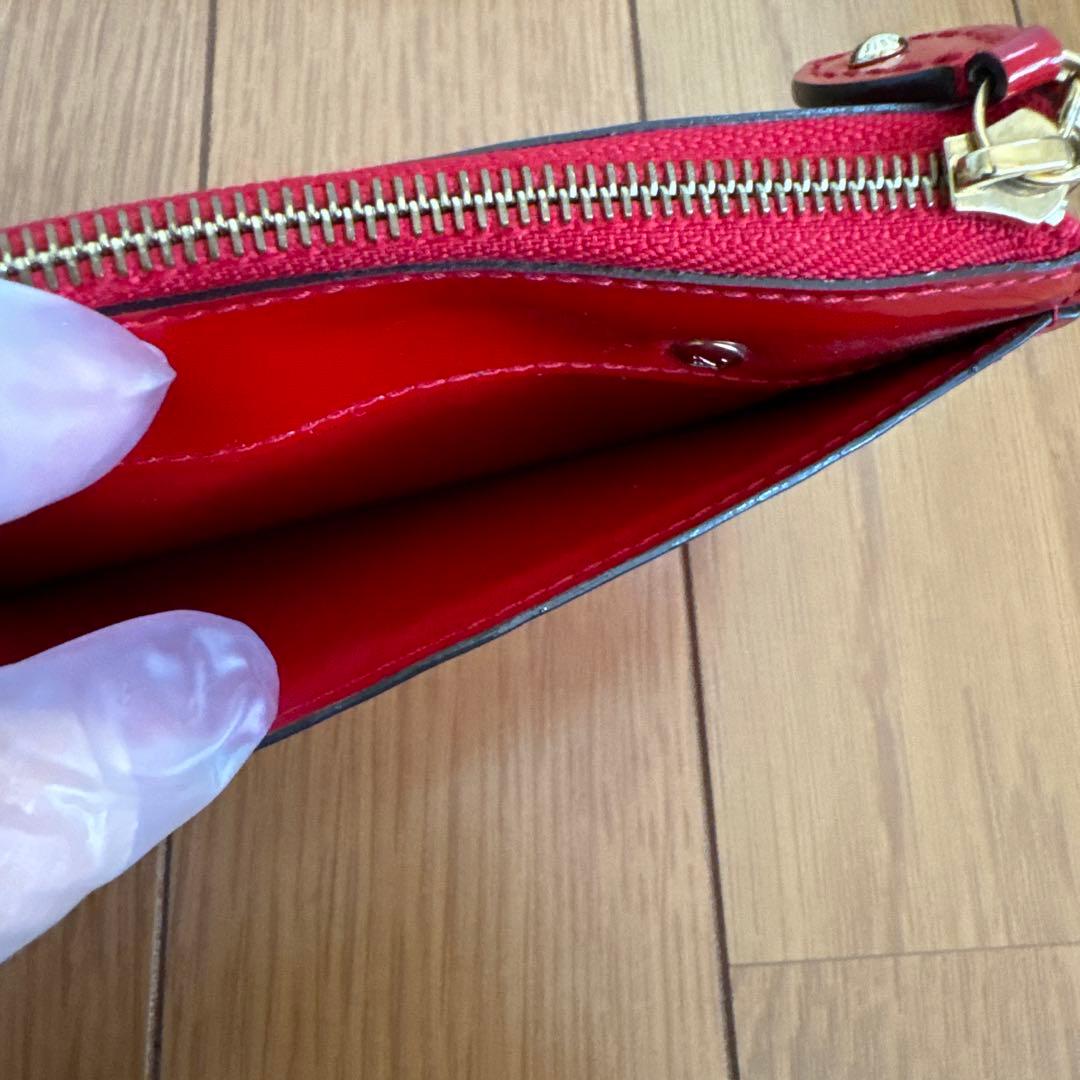 Louis Vuitton 赤 エナメル キーケース