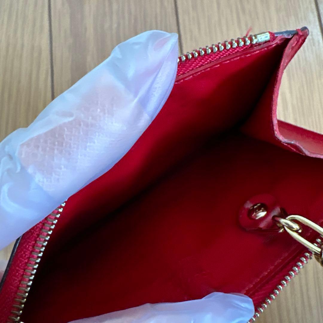 Louis Vuitton 赤 エナメル キーケース