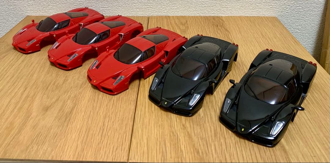 ミニッツ フェラーリ　ボディー5台セット　MINI–Z