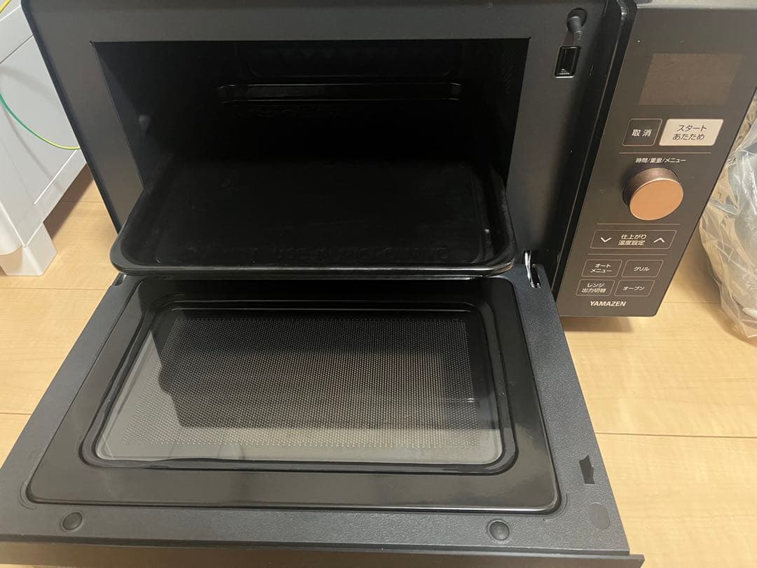 YAMAZEN オーブンレンジ　YRP-F180V（B） 2023年製