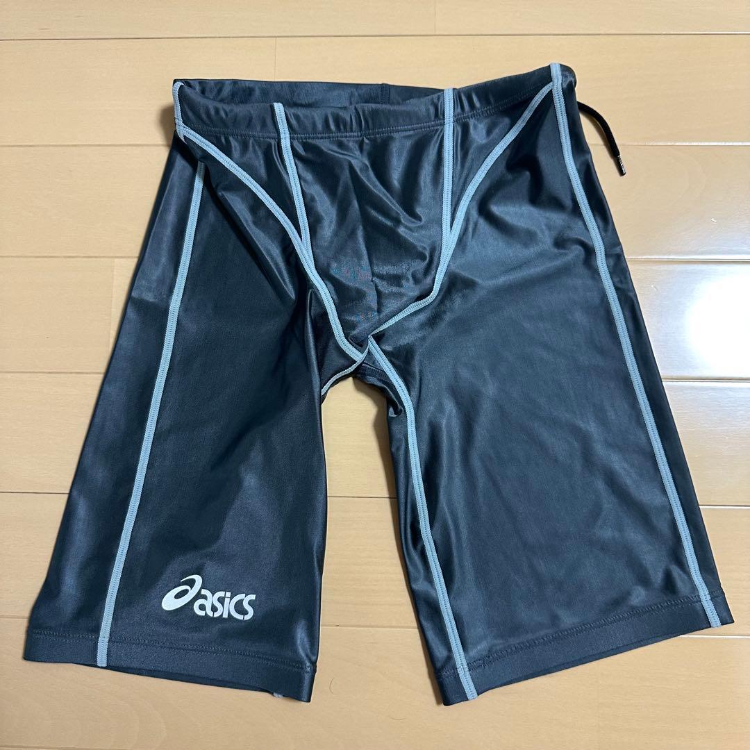 新品未使用 asics 初期スプラッシャー ハーフスパッツ 競泳水着 競パン