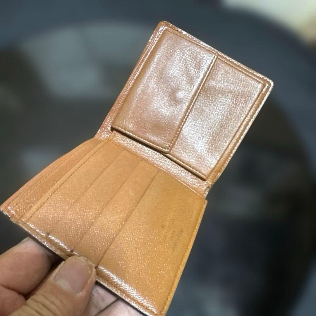 ⑧☆良品☆モノグラム♪マルコ☆2つ折り財布★ポケットあり