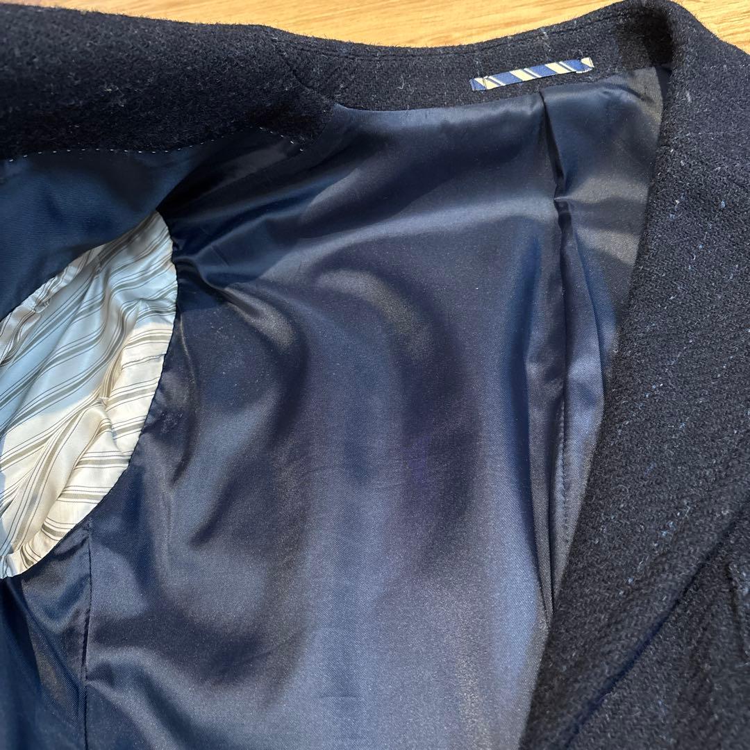 【値引き】新品 未使用 ハリスツイード チェスターコート