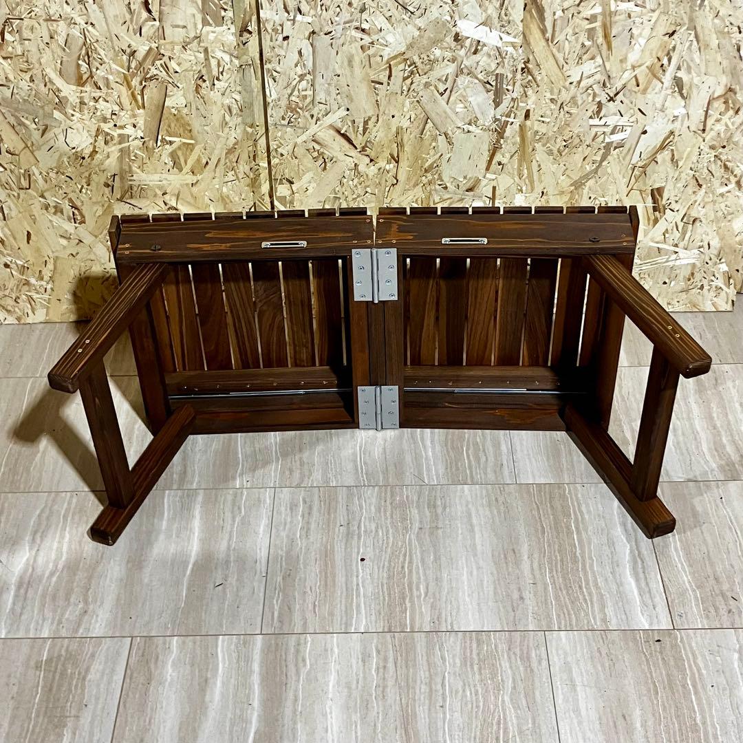 THEBOX 基本サイズ　折りたたみ式　天板天然ウォルナットオイルフィニッシュ