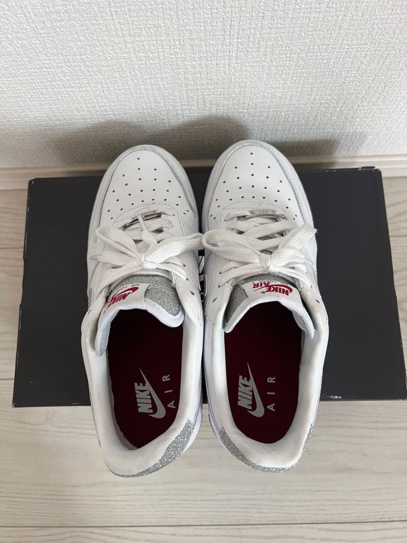 エアフォース1 ラメ　キラキラ　24.0