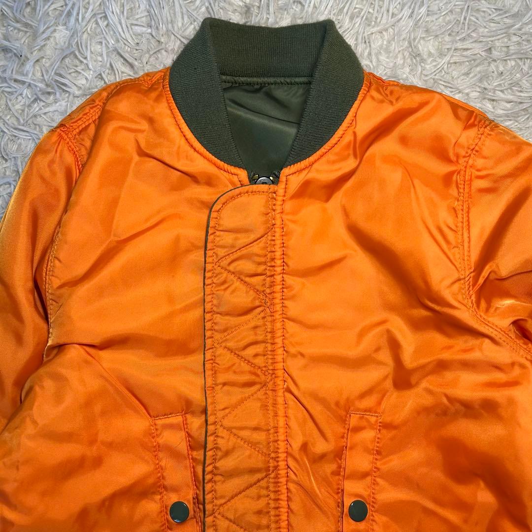 90s alpha industries ma-1 フライトジャケット　グリーン