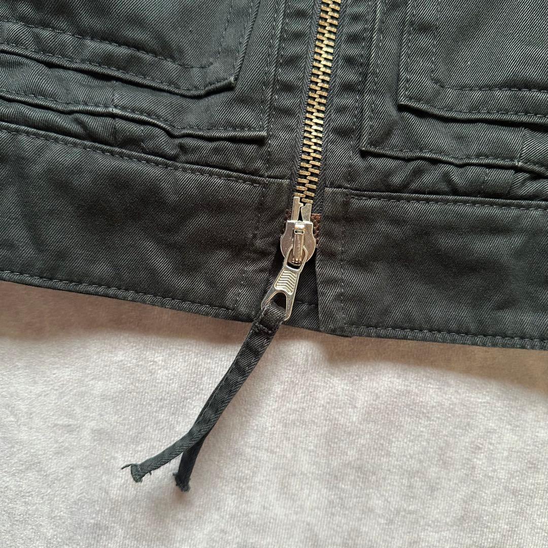 00s dsquared2 ショート丈　デニムジャケット　ブラック　40