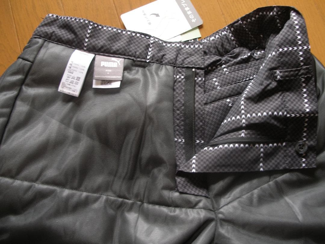 田*嗣様 プーマゴルフ 保温スリムテーパード中綿パンツ Mサイズ BLK 新品