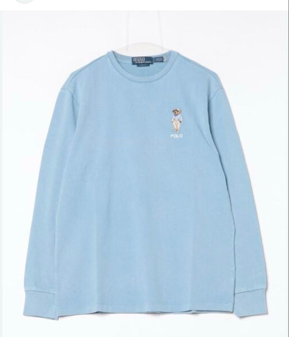 定価19800円　ポロラルフローレン ポロベア　ロンＴ　Lサイズ ブルー