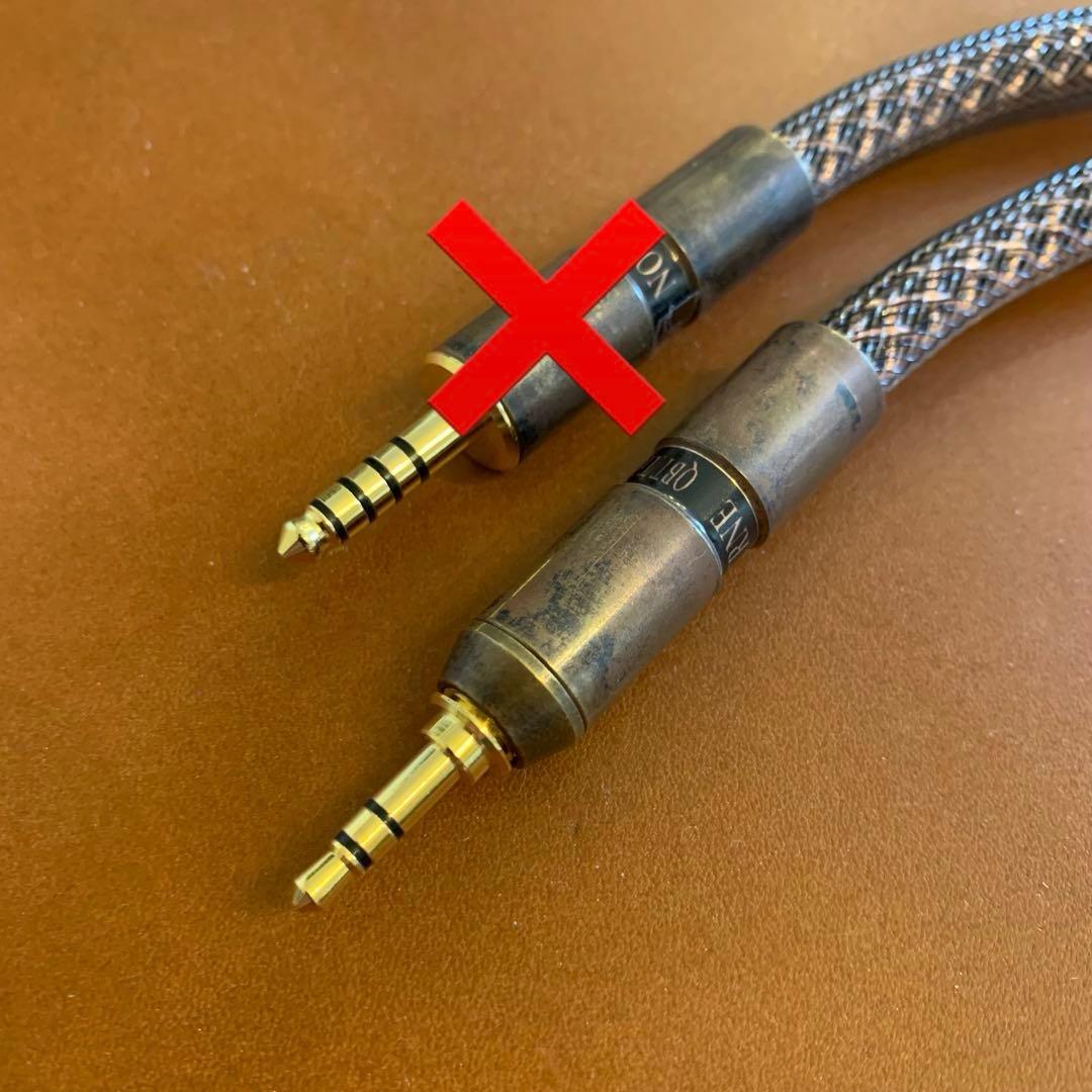 値下 美品 オーディオみじんこ NOCTURNE 3.5mm ケーブル ミニミニ