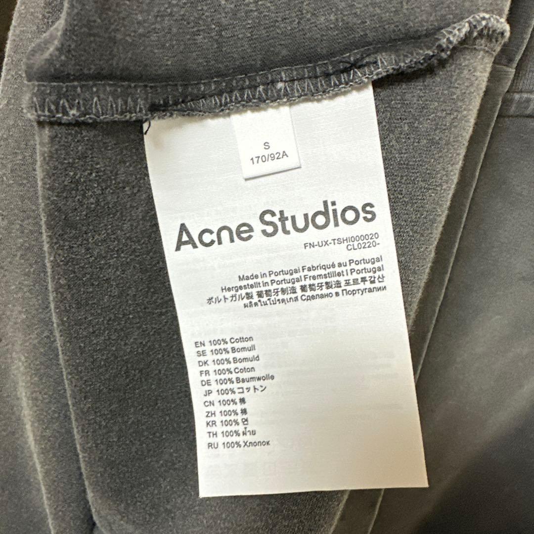 Acne Studios グレー 長袖カットソー