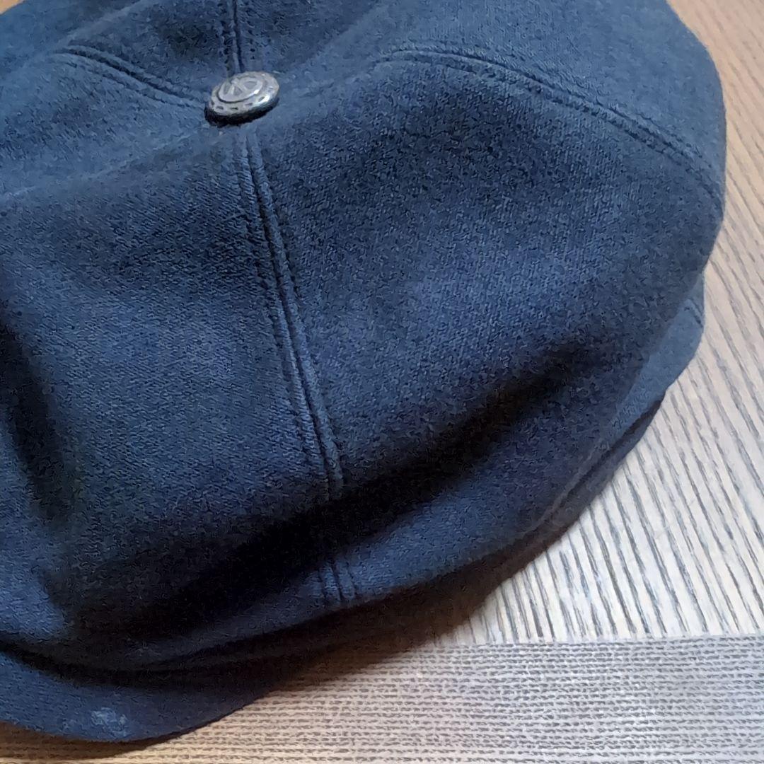 PORTER CLASSIC ブラックモールスキンキャスケット